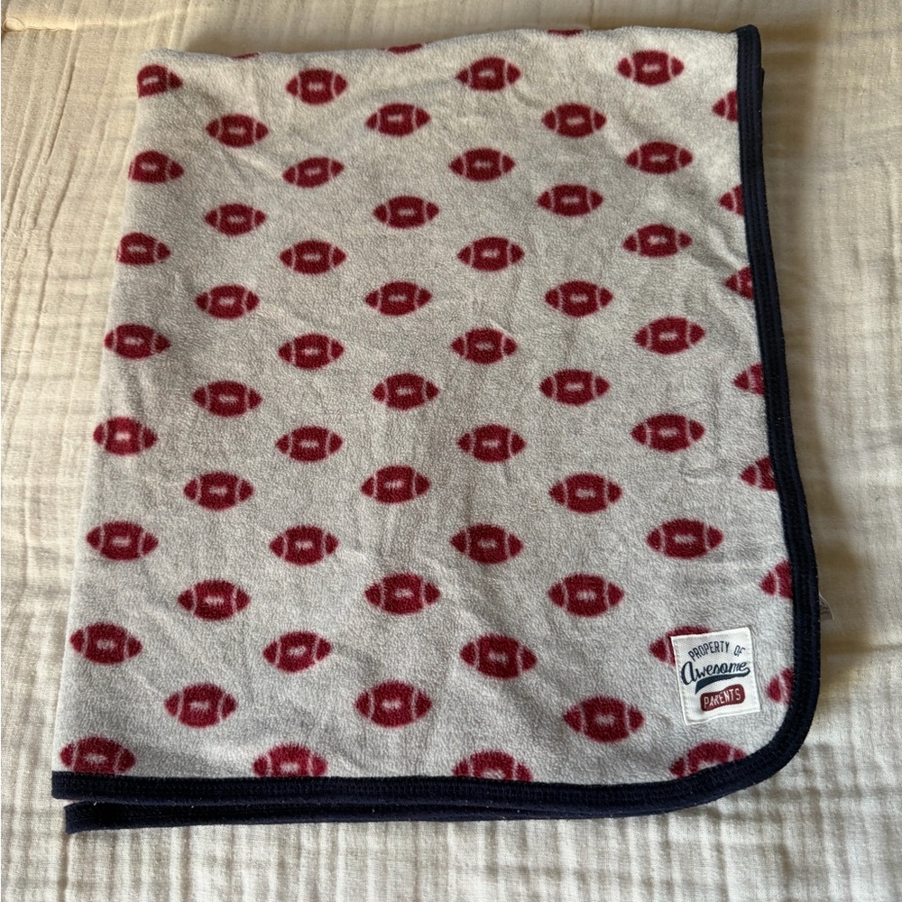 Just One You Carter’s Football Baby Blanket